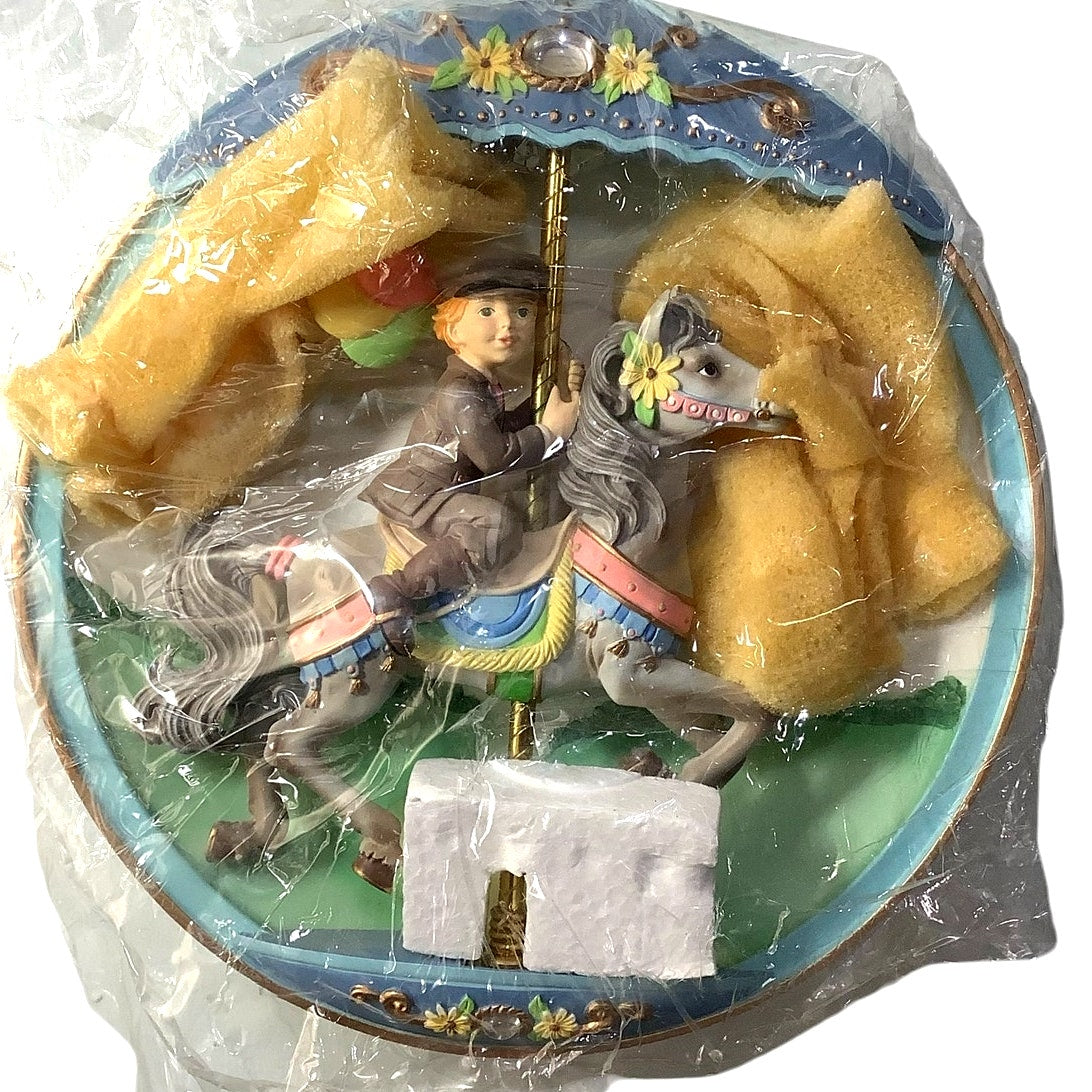 Carousel Daydreams "Big Hopes, Bright Dreams" 8" Plate, BradEx No. 84-810-176.6