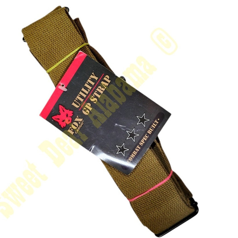 Fox Outdoor, ODG Utility GP Snap Hooks Strap, No.43-01, 2"W x 48"L