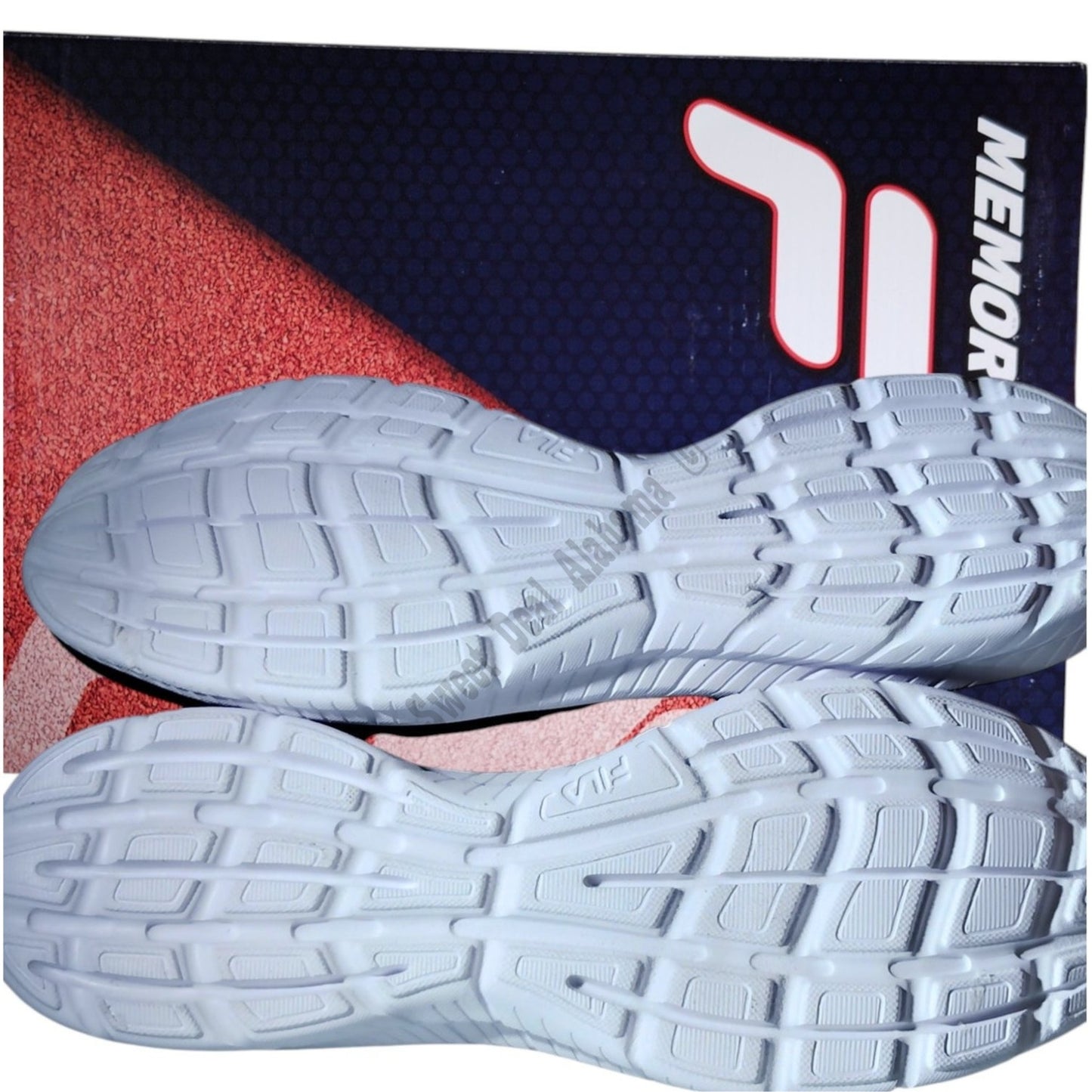 FILA Fantom 6 Men's Running Shoes, Memory Foam, Size 10, Red/Black, NIB