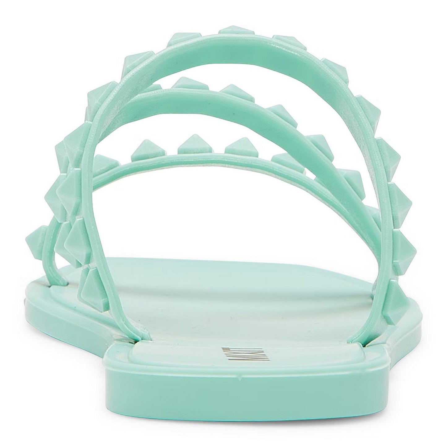 Mixit Women's Slip-On Strap Jelly Flip-Flops Sandals, French Mint, 9M