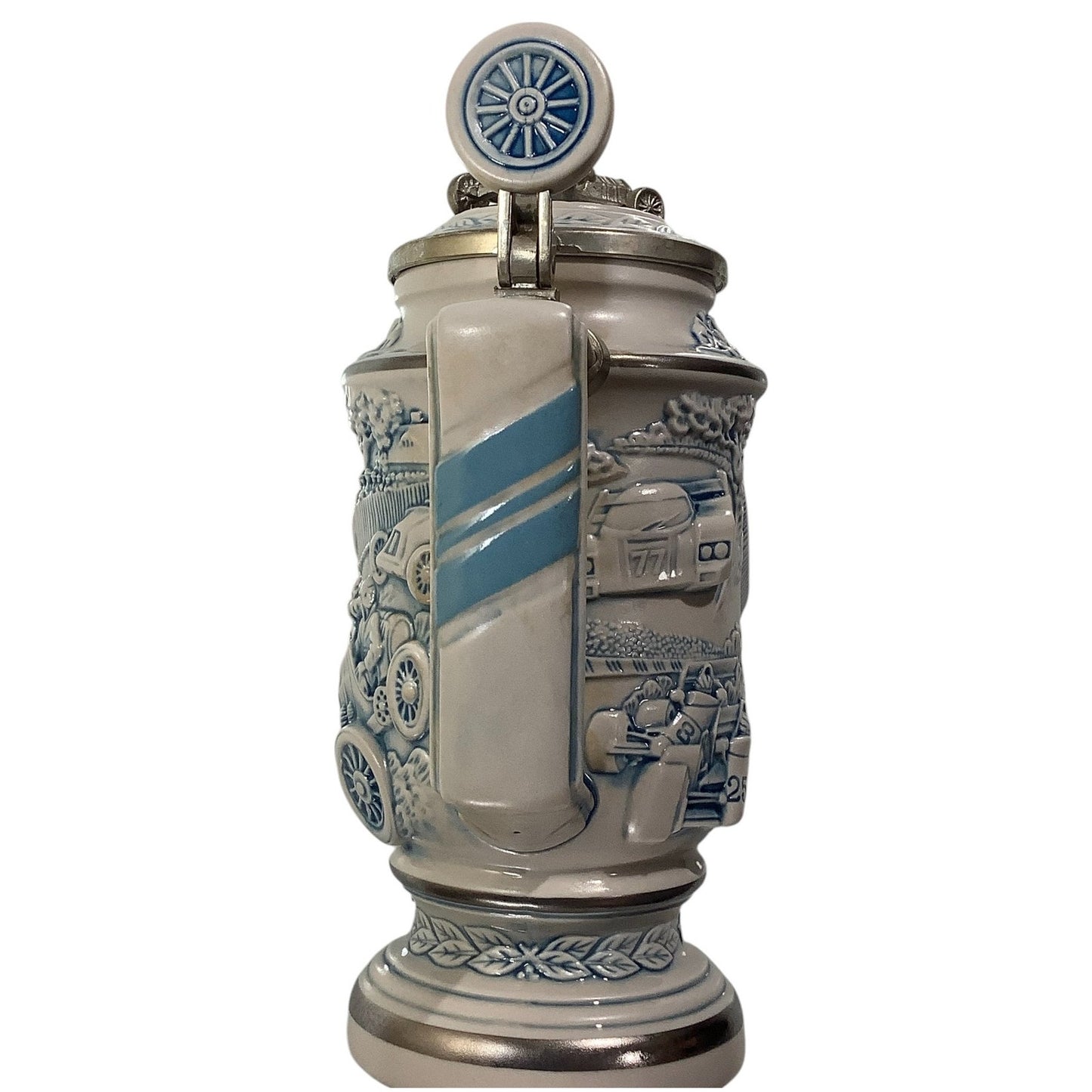 Racing Car Stein (Early Production), Made in Brazil 7448/300,000 Winner's Circle