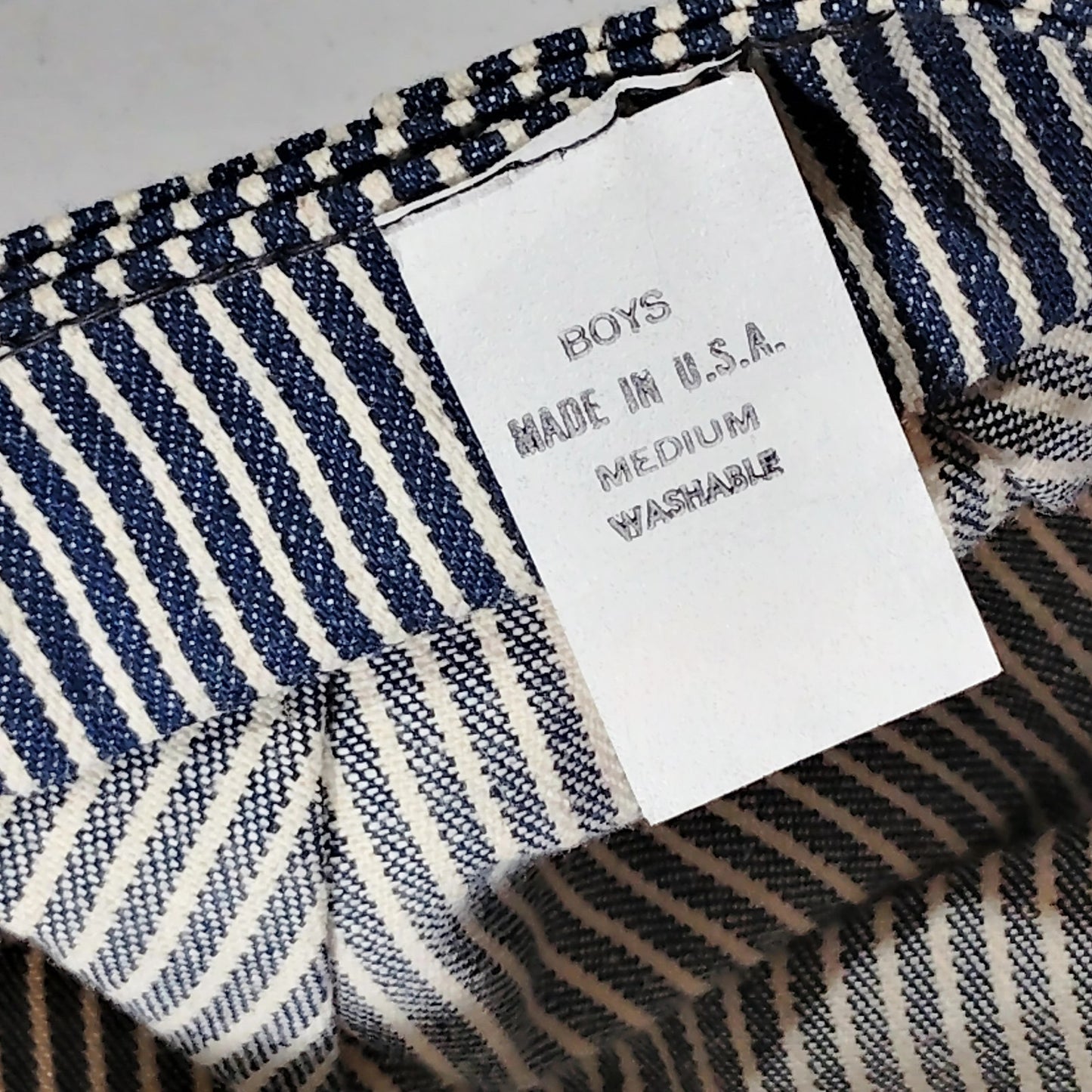 Vintage 1980's Railroad Conductor's Cap, Children's MD, Non-Adjustable, USA Made