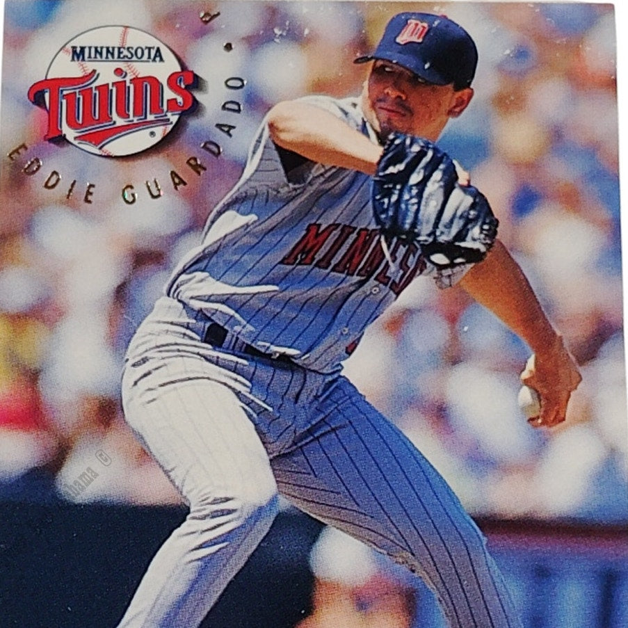 Eddie Guardado, Minnesota Twins, #203, 1994 Fleer Baseball Collector's Card