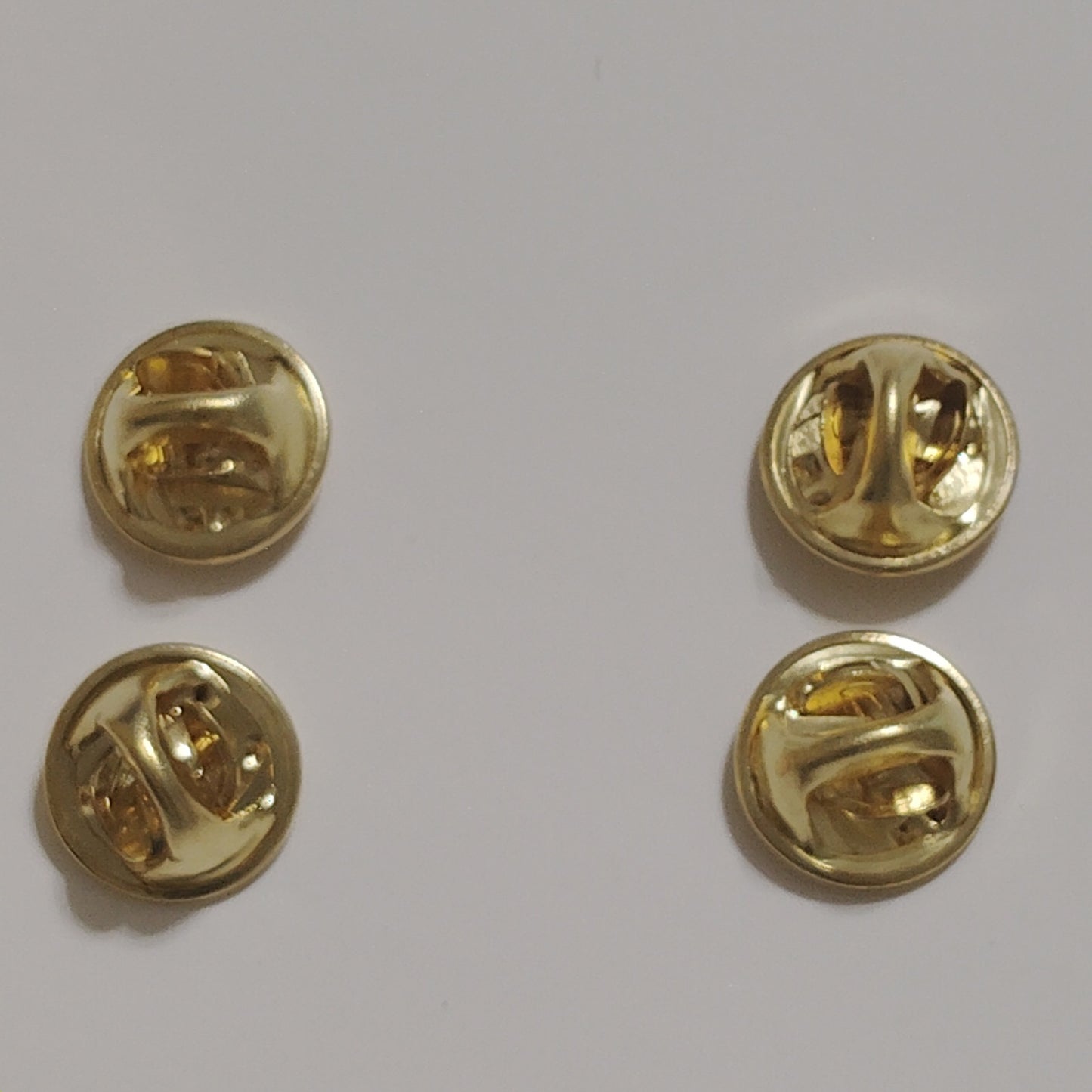 HWC Gold‑Tone Lieutenant Rank Bars – Corrugated – 3/4" × 1/4" Pin Set