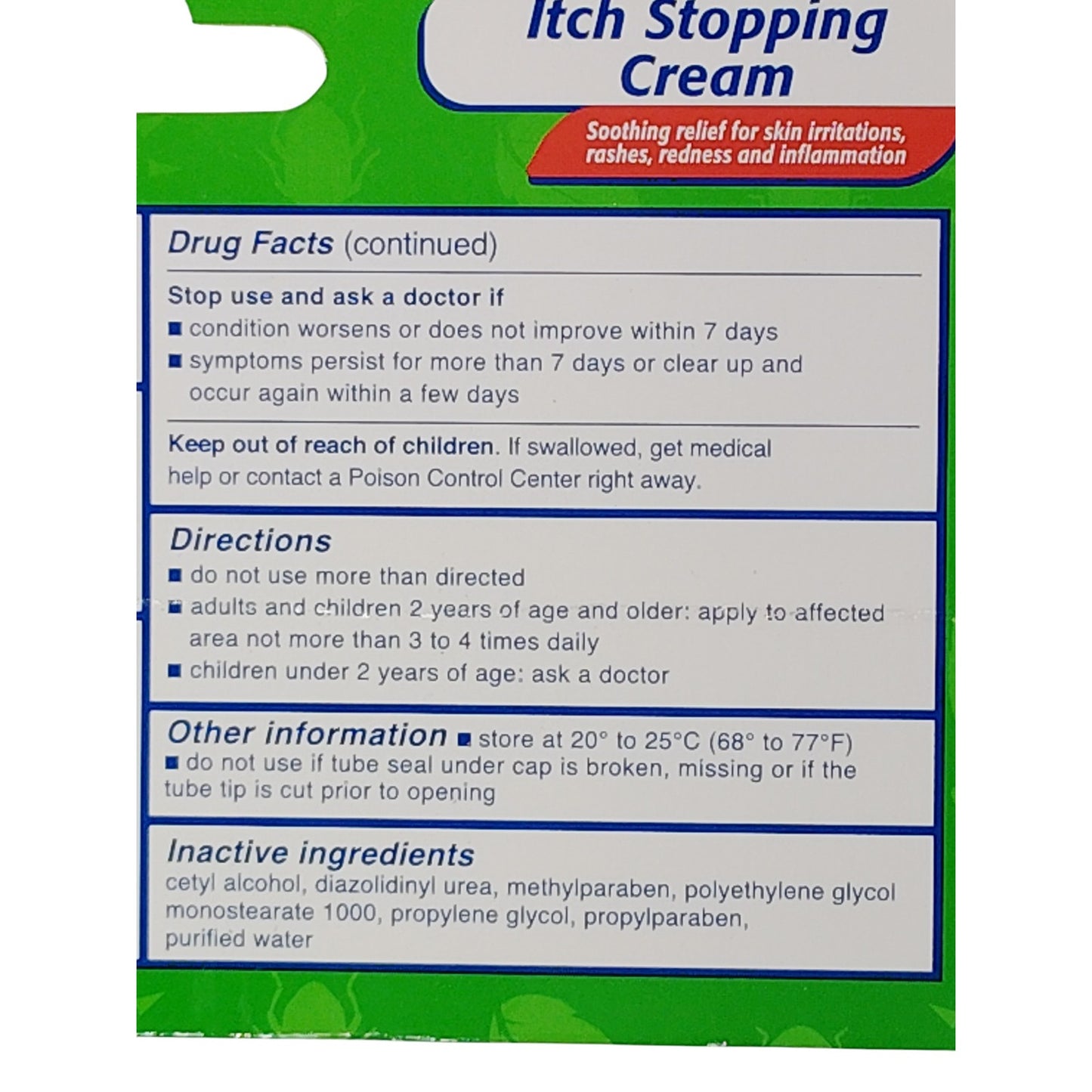 Lucky Super Soft Itch Stopping Cream – 1 oz – Diphenhydramine – Exp. 12/2026