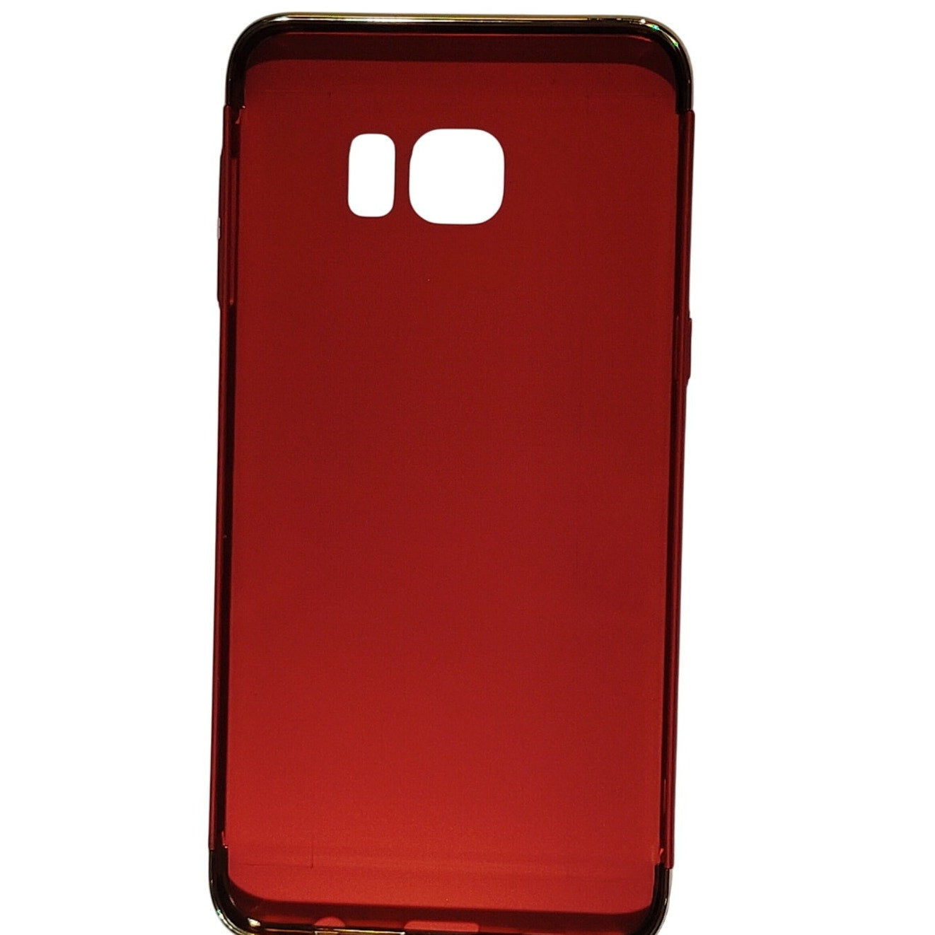 Red Hard Case for Samsung Galaxy S6 Edge Shockproof Scratch Resistant Ultra Slim Shell Bumper