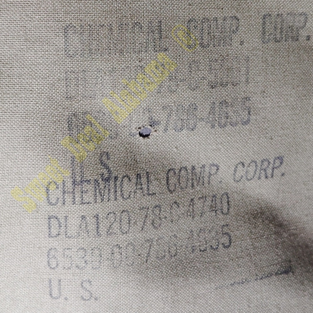 7-1/4" x 7-1/4" Chemical Heating Pad Pouch (Pouch Only) ODG, Vintage 1978