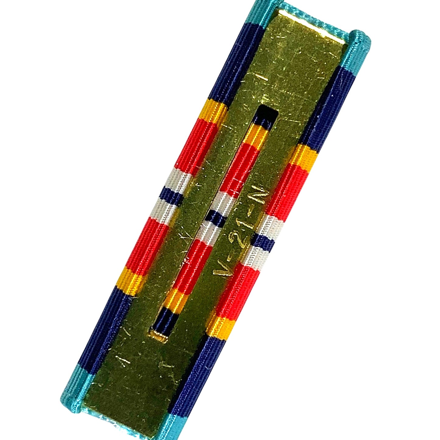 Coast Guard Overseas Service Ribbon, 1-3/8"L x 3/8"H, USCG