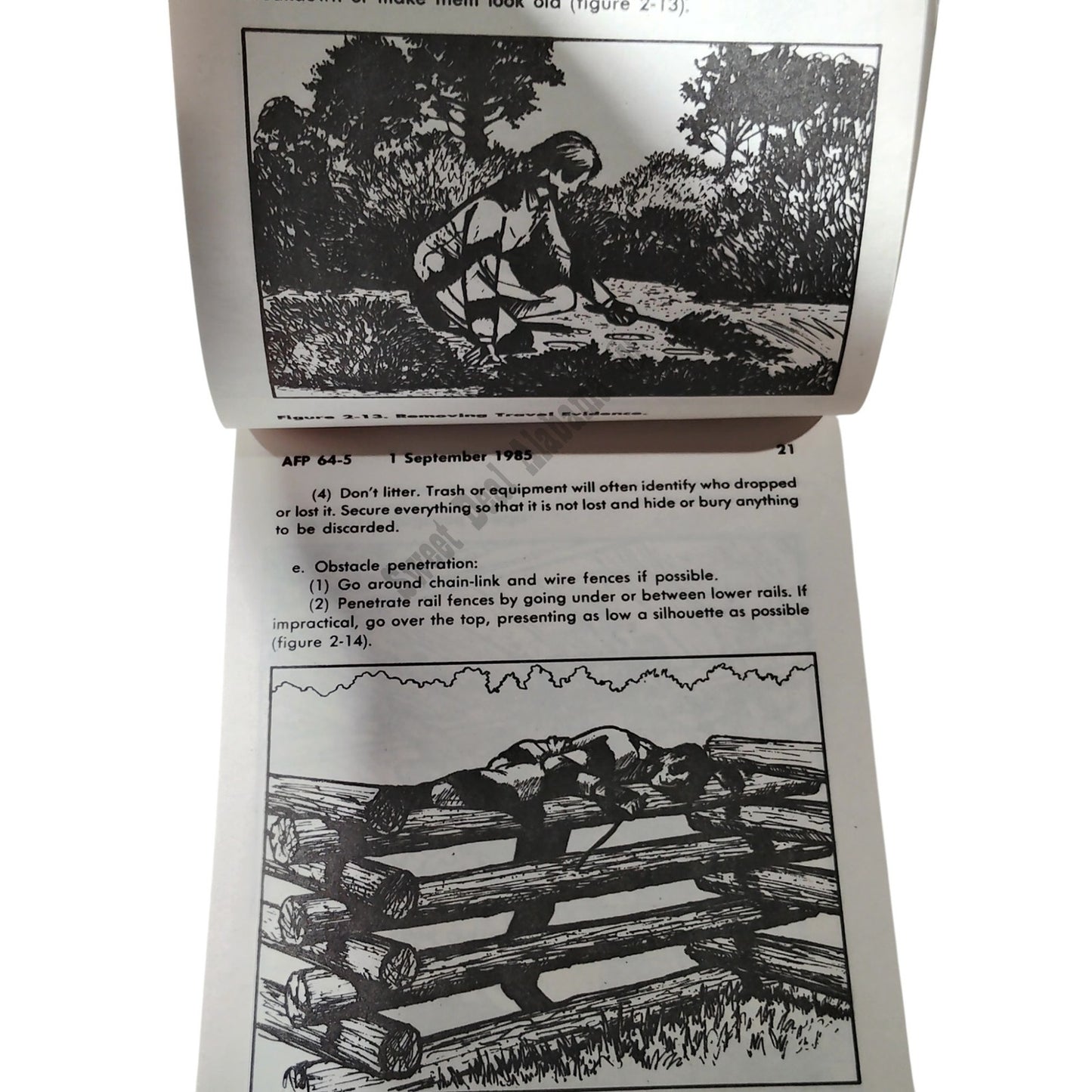 Vintage Sept 1985 Aircrew Survival Pamphlet 64-5, Dept of Air Force, 121 Pages