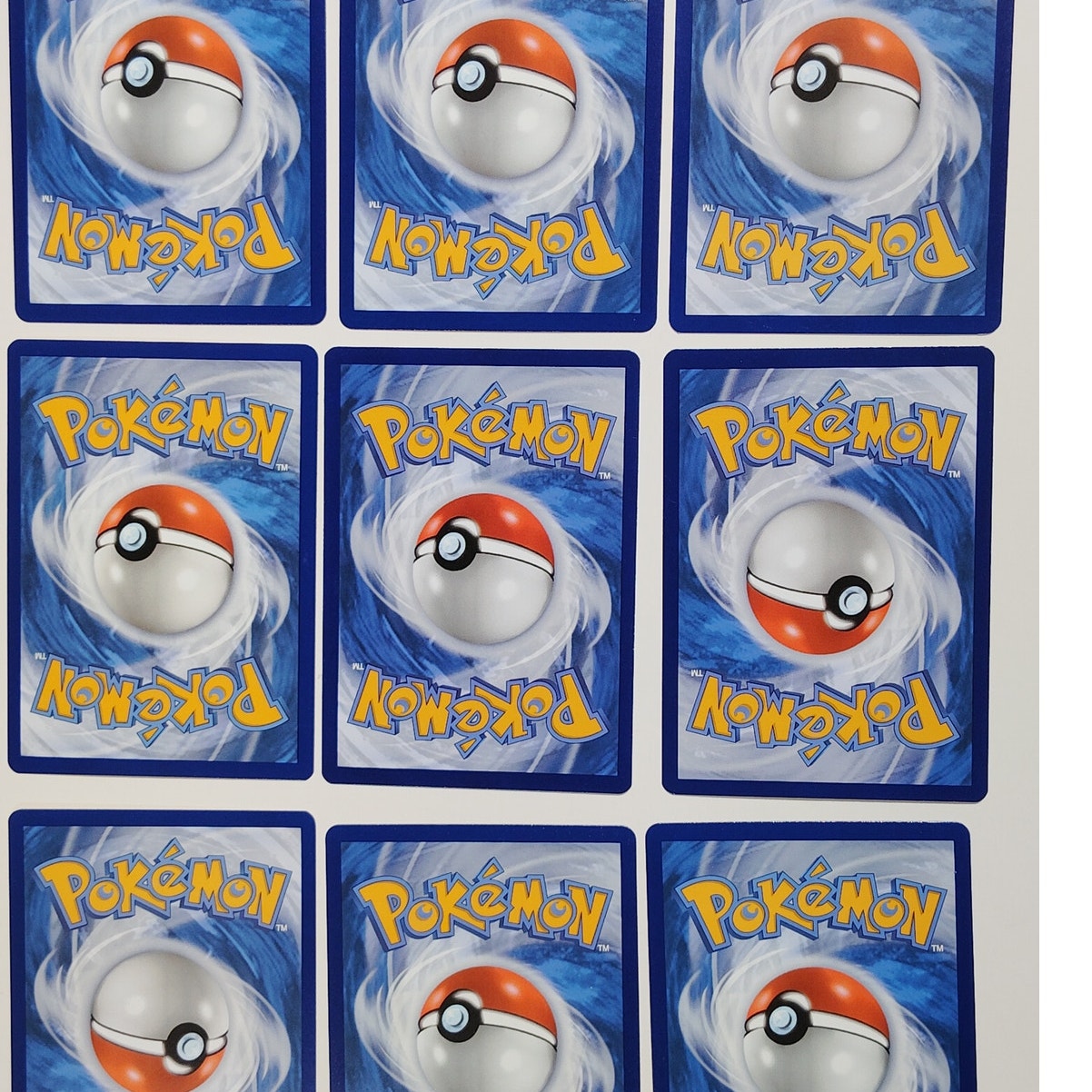 18 Random Pokémon Cards Pictured, Actual Photos Provided