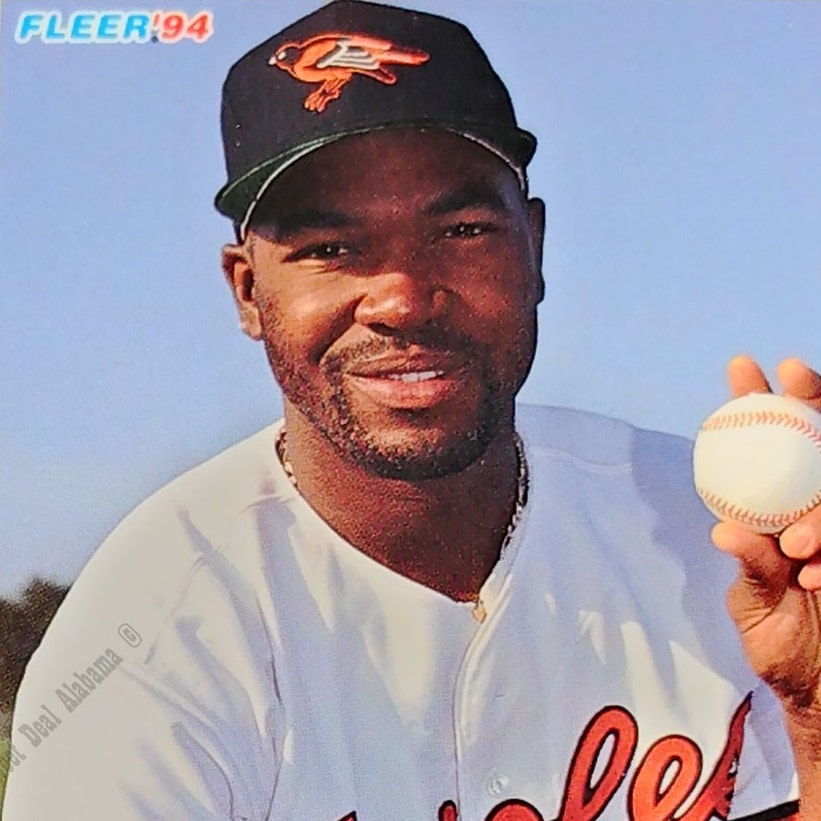 Arthur Rhodes, Baltimore Orioles, #18, 1994 Fleer Baseball Collector's Card