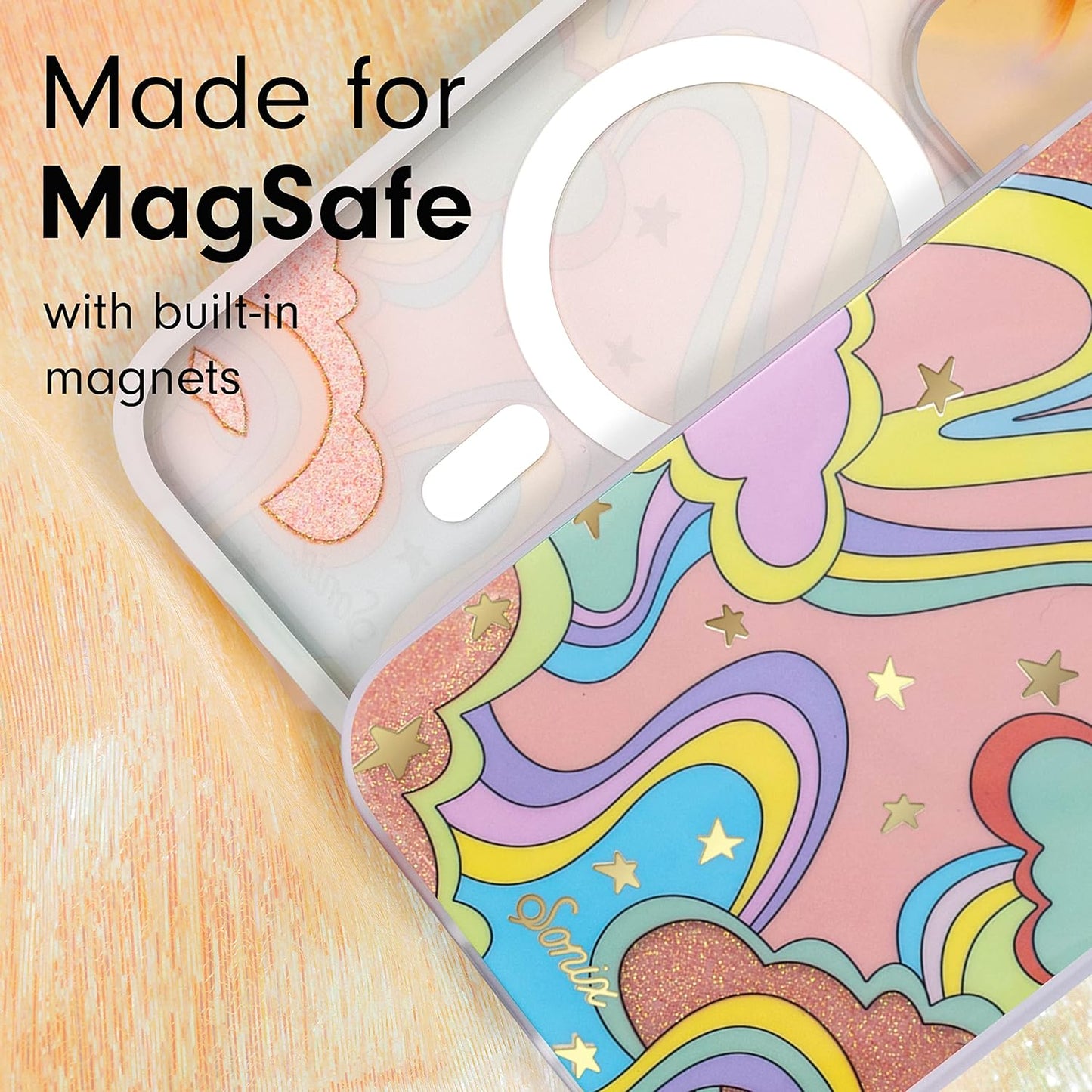 Sonix Case for iPhone 14 Plus - MagSafe Compatible, Illusion Design