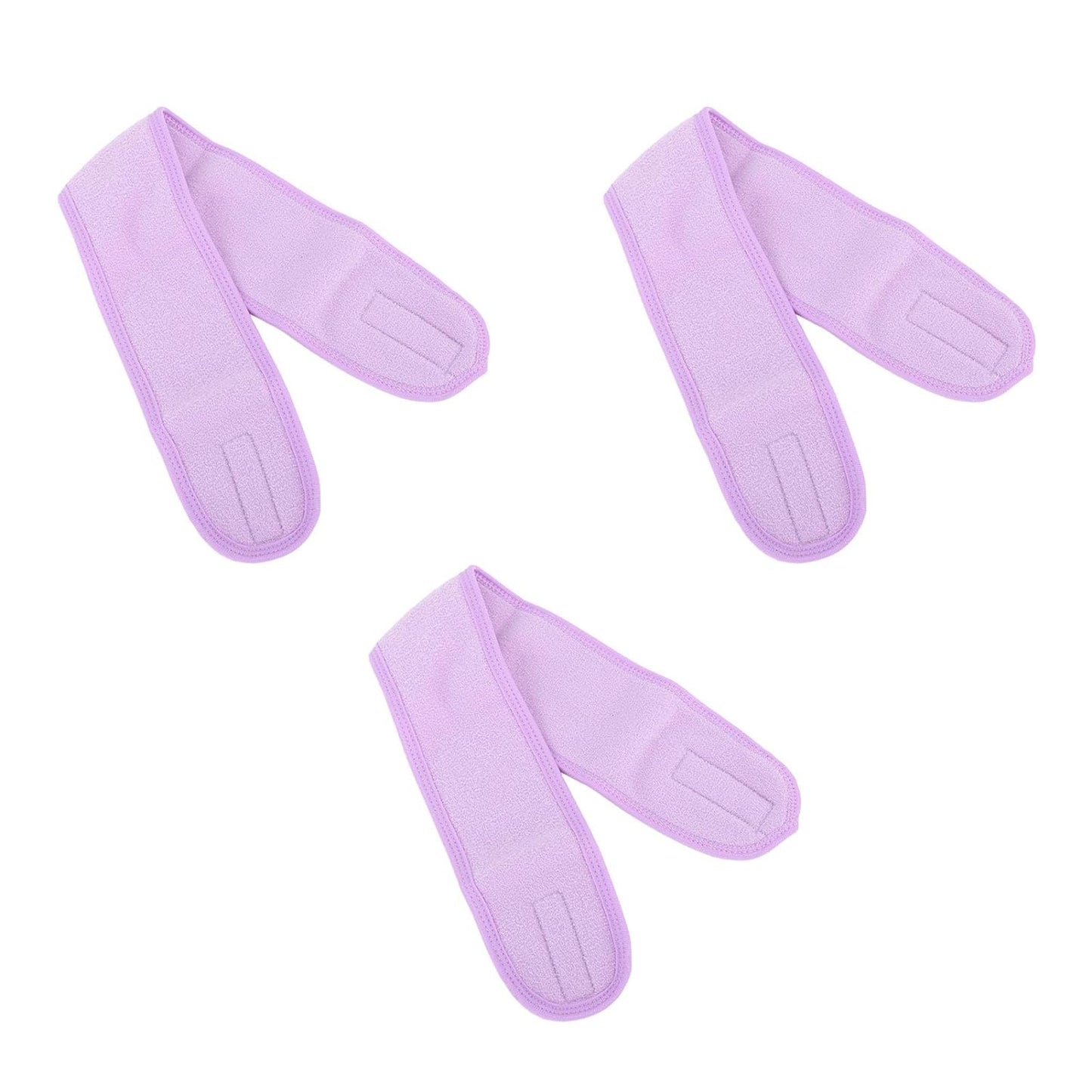 3pcs Forehead Pads for Eyelash Extension Japanese Style Headband Wrap 3-PK