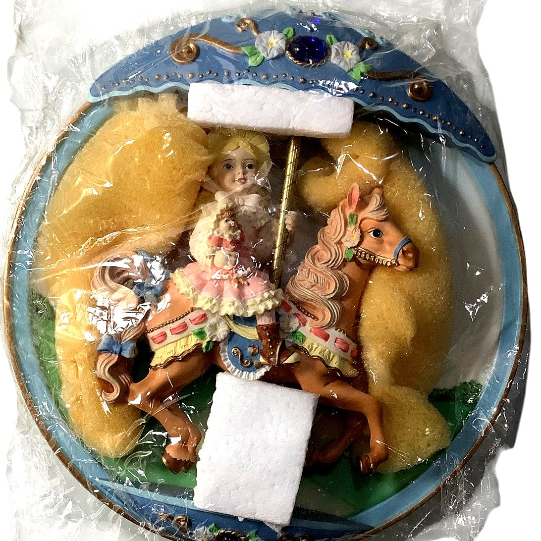 Carousel Daydreams "Hold Onto Your Dreams" 8" Plate, BradEx No. 84-810-176.4