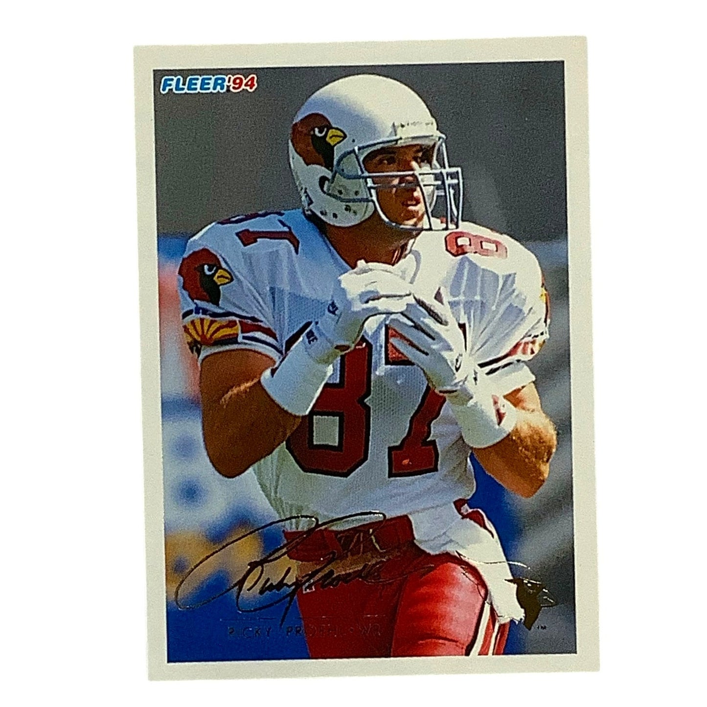 Ricky Proehl, Arizona Cardinals, NFL Fleer 1994 Card 12, EX/NM