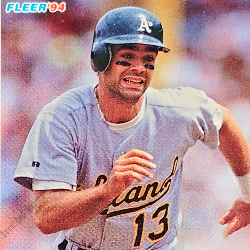 Brent Gates, Oakland Athletics (A's) #261, 1994 Fleer Baseball Collector's Card