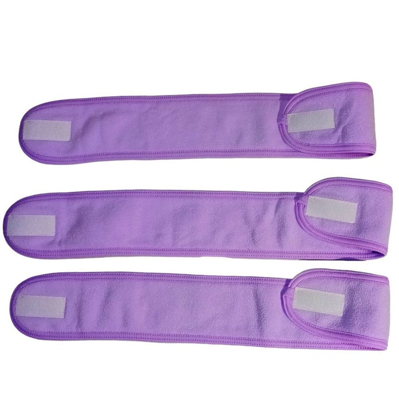 3pcs Forehead Pads for Eyelash Extension Japanese Style Headband Wrap 3-PK