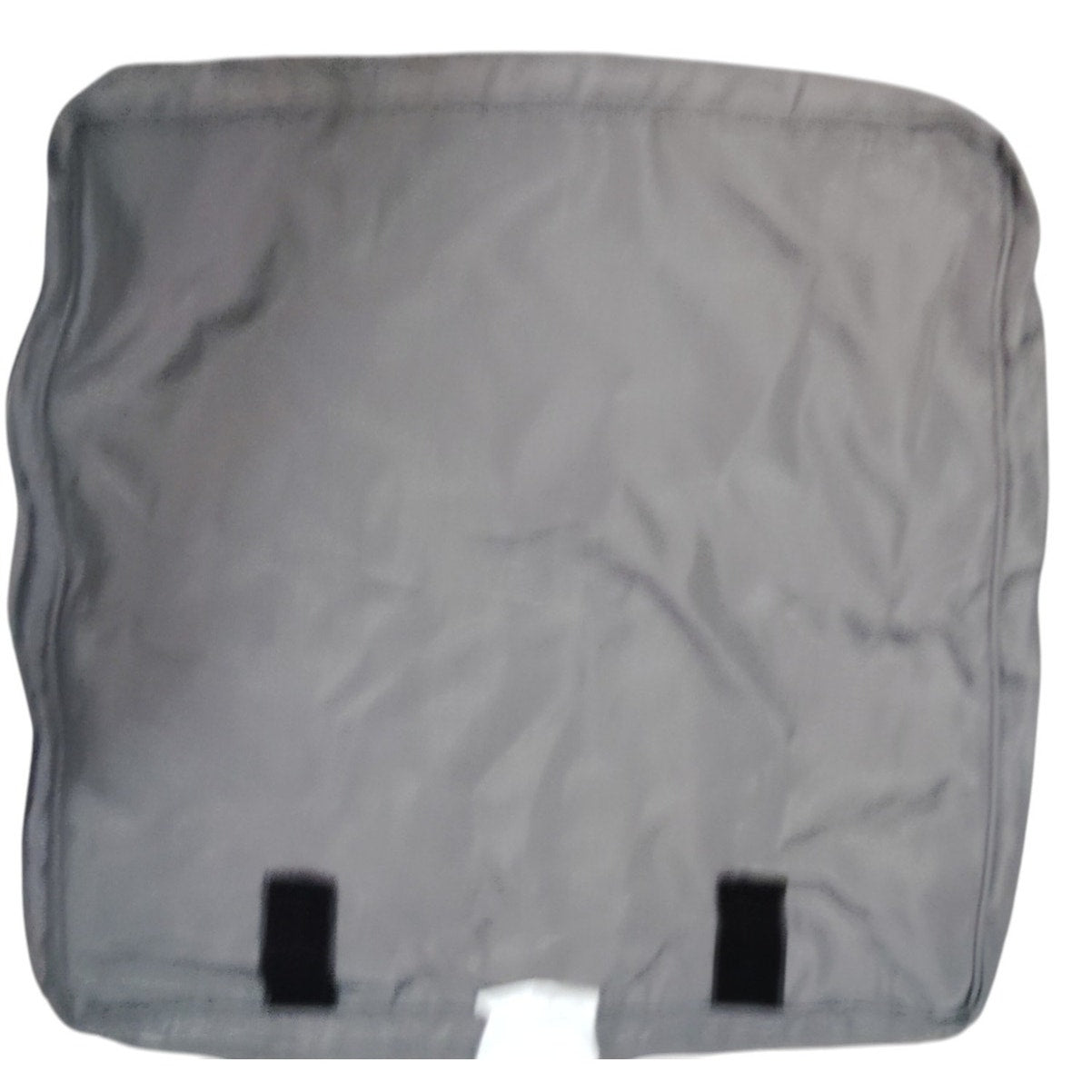 Chair Cushion Slipcover Set, Gray, Seat: 24.5"W × 25.5"L | Back: 26.5" W × 17" H