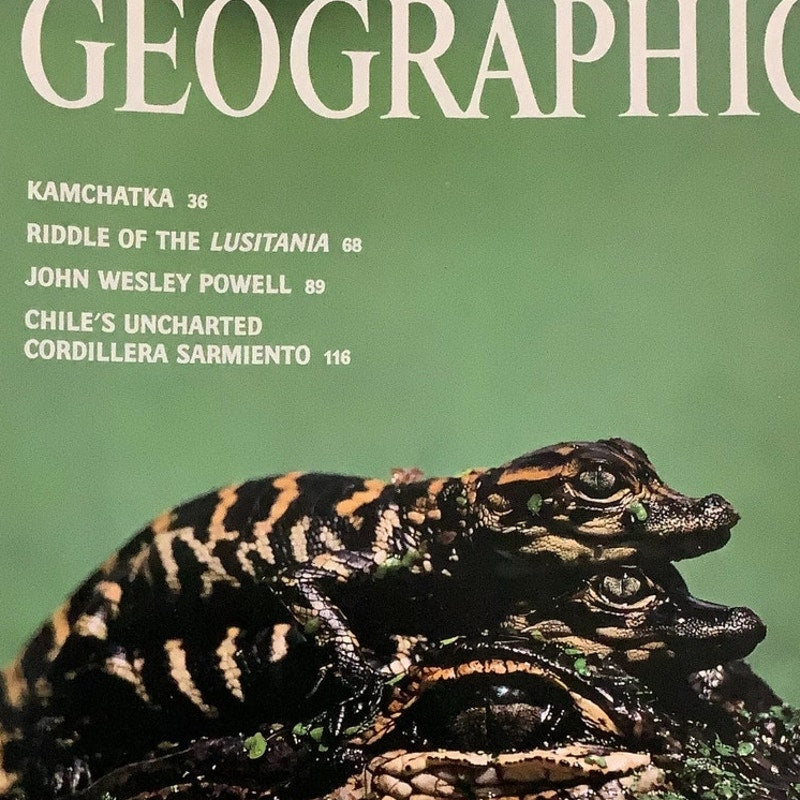 National Geographic Magazine April 1994 Vol.185, No.4, Kamchatka, Lusitania ...