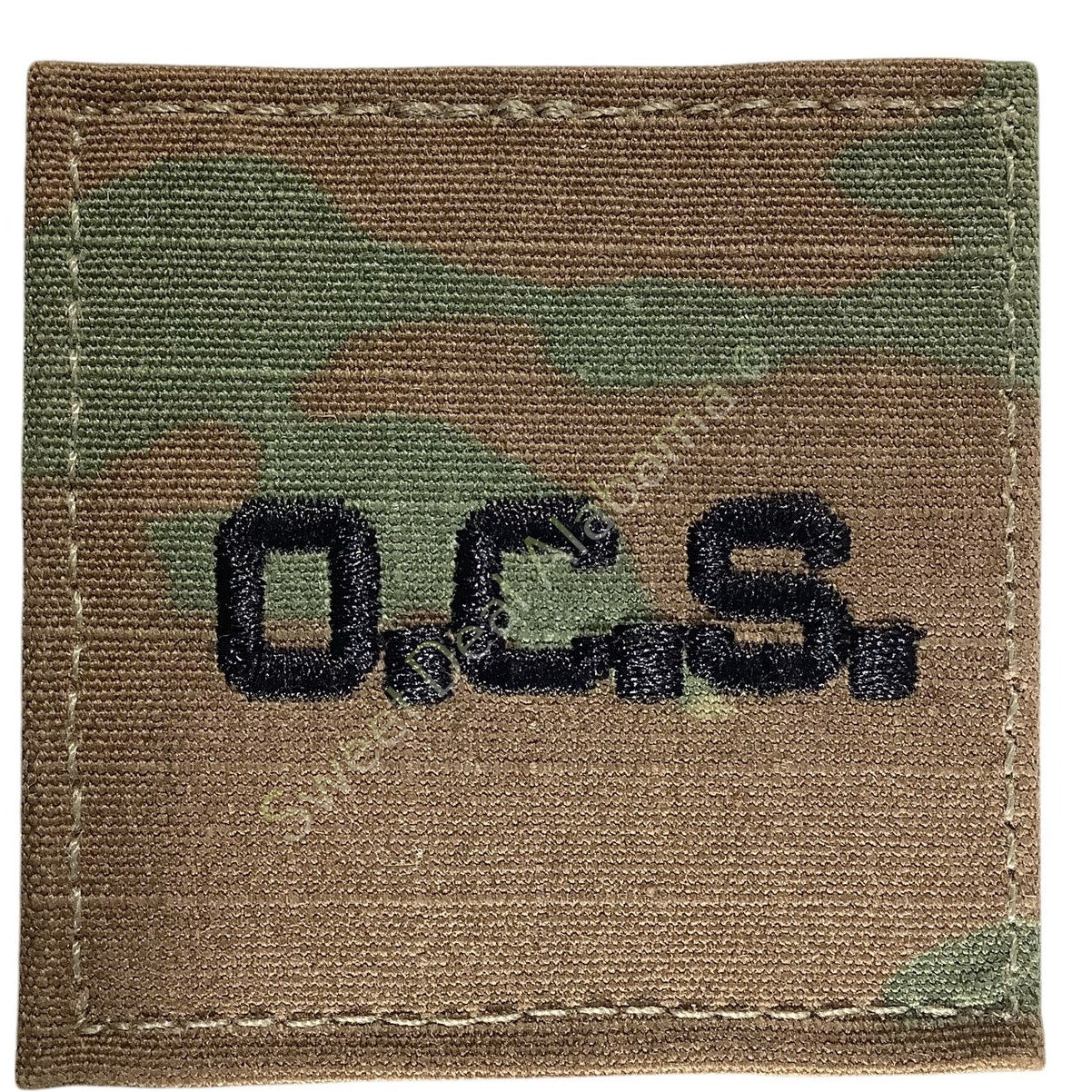 U.S. Army O.C.S. (Officer Candidate School) OCP Insignia, 2x2, Hook-n-Loop Back