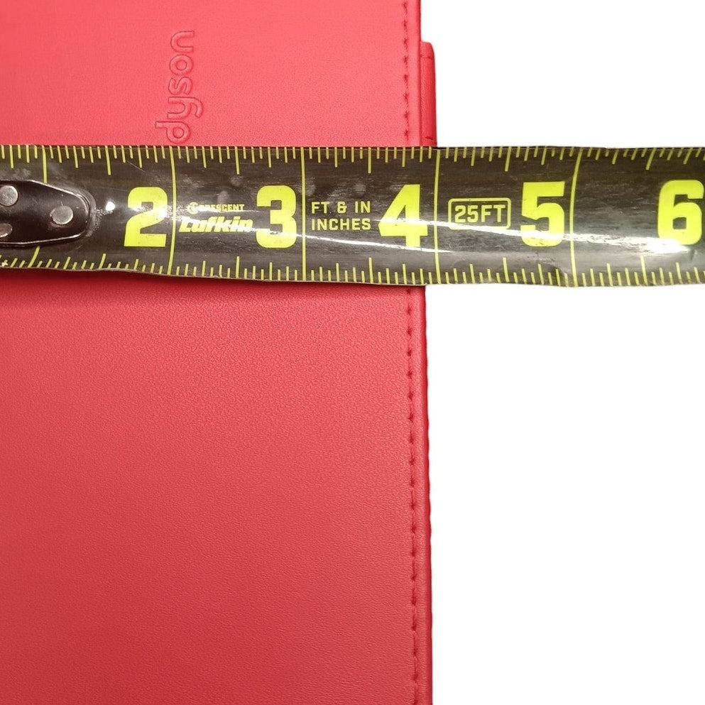 Dyson SM Hard Storage Presentation Case, Red, 13-7/8" x 6" x 3-7/8"