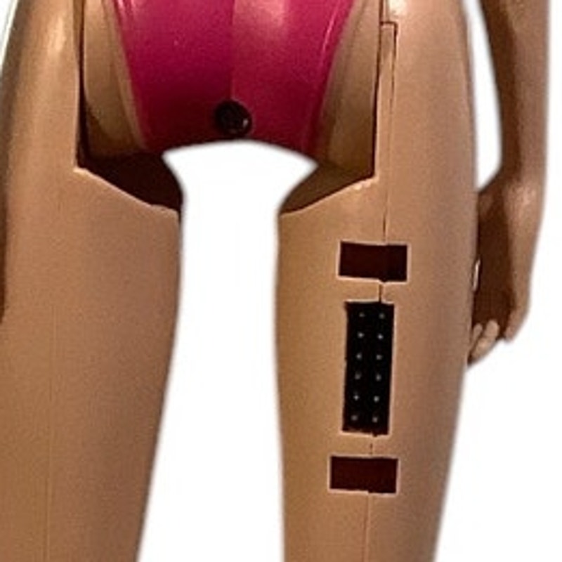 15" Dancing Princess Barbie Doll Head (1998) & Body (1999), Interactive Plug-in