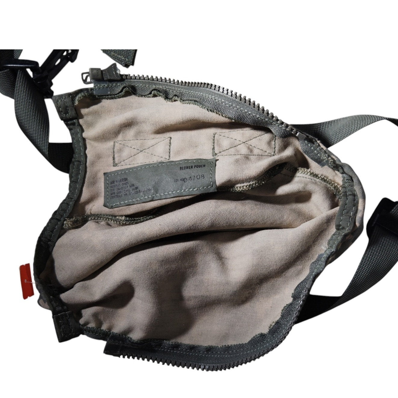 Air Warrior Blower Pouch, ACU Digital Camo, P/N 1005829-1, Unused Issued Item, NSN: 8415-01-514-1075
