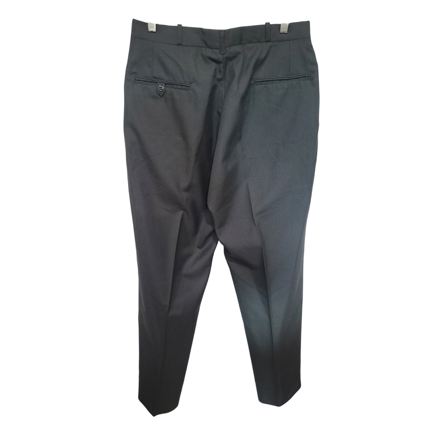 Mens Army Service Trousers - Size 33R - SG-344, 55/45 Poly/Wool - Made in U.S.A.