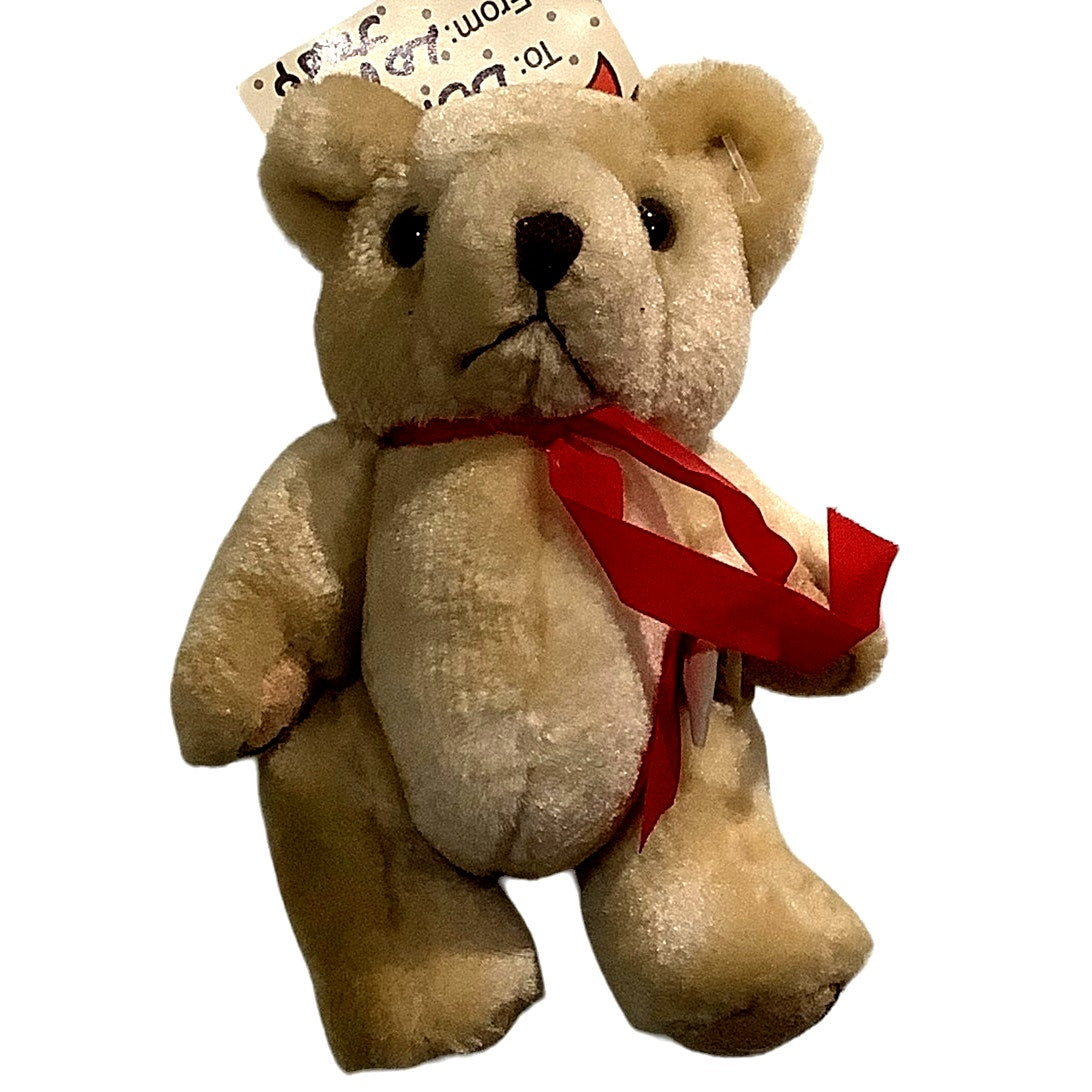 Wang's International Inc., Jointed Arms & Legs Teddy Bear, Circa 1990's, PLB004