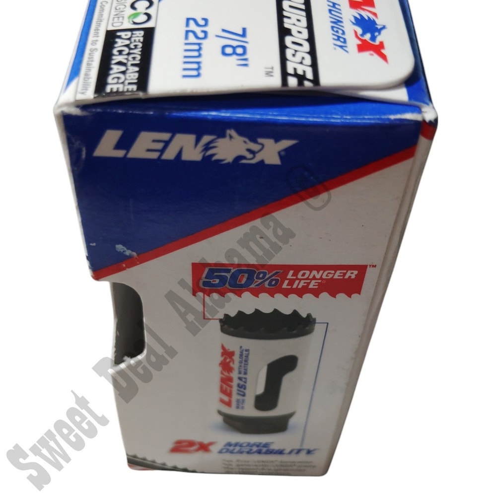 Lenox T3 Bi Metal Speed Slot Hole Saw, 7/8" 22mm, 3001414L
