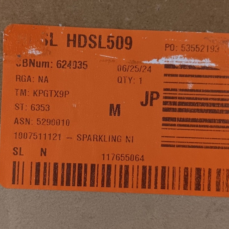 Finesse Decor 1-Light GU10 Chrome Sparkling Night Cylinder Large Acrylic Pendant