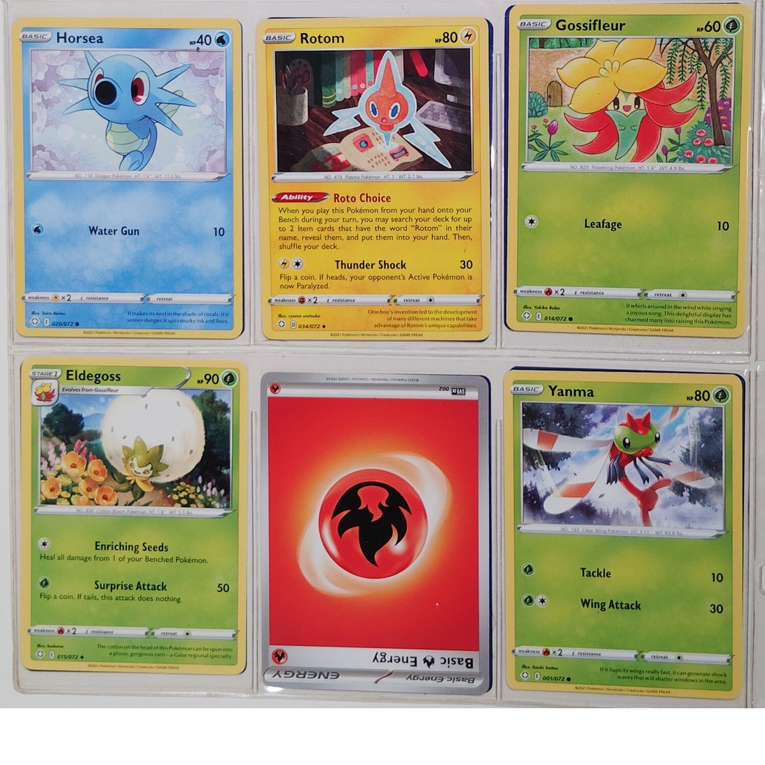 18 Random Pokémon Cards Pictured, Actual Photos Provided