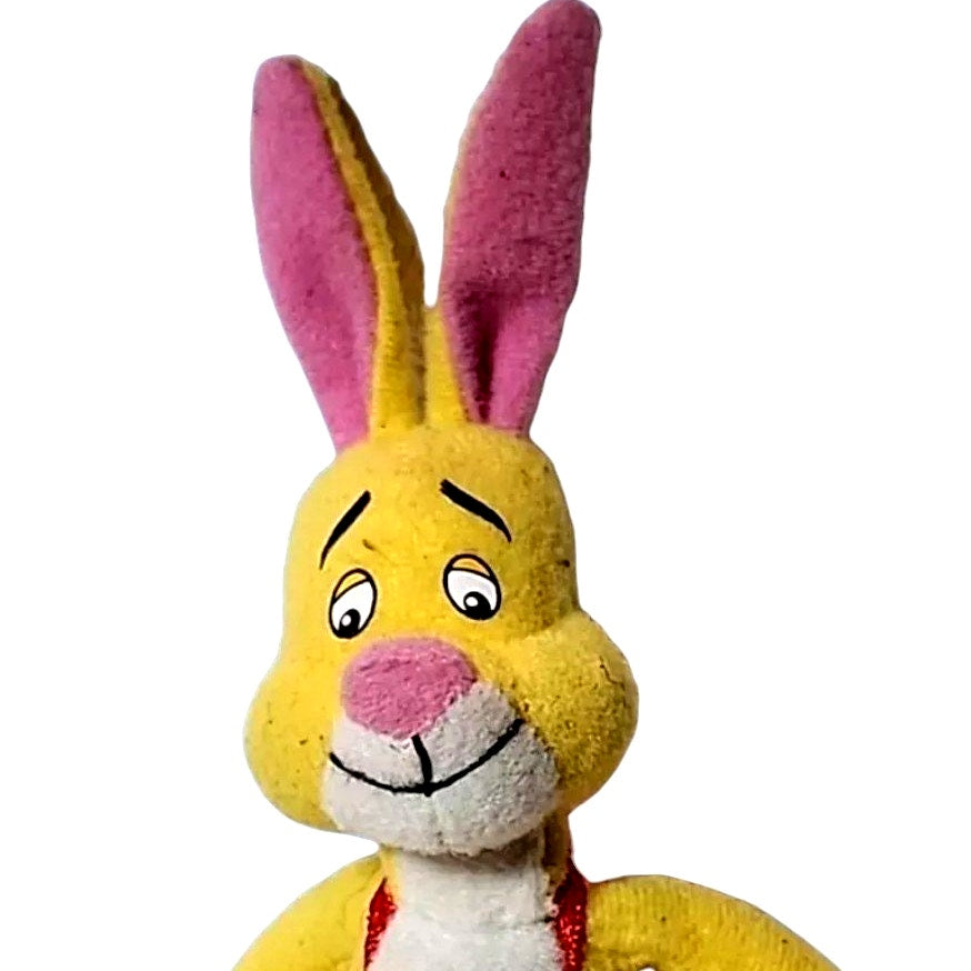 2001 Pooh Rabbit (5"H x 3.75"W). McDonald's Happy Meal Premium Stuffed Toy, EUC