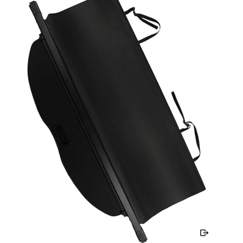 Retractable Cargo Cover for Honda Pilot 2023–2025, Black, Trunk SUV Privacy Screen & Luggage Cover