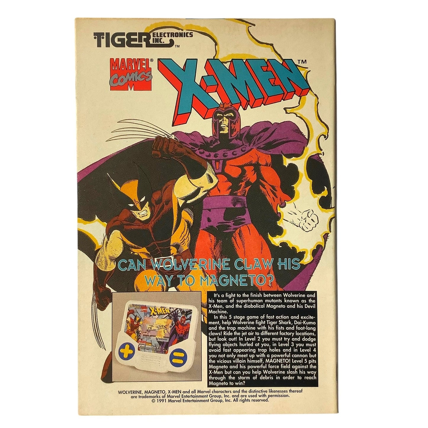Marvel's X-Men ('91 1st Series) #4, Omega Red 1st Appearance Jan 1992, VF/NM 9.0