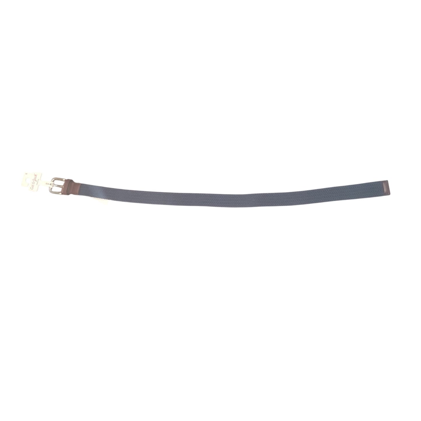 Cat & Jack Boys' Stretch Webbed Belt – Navy – Size L – Adjustable Fit