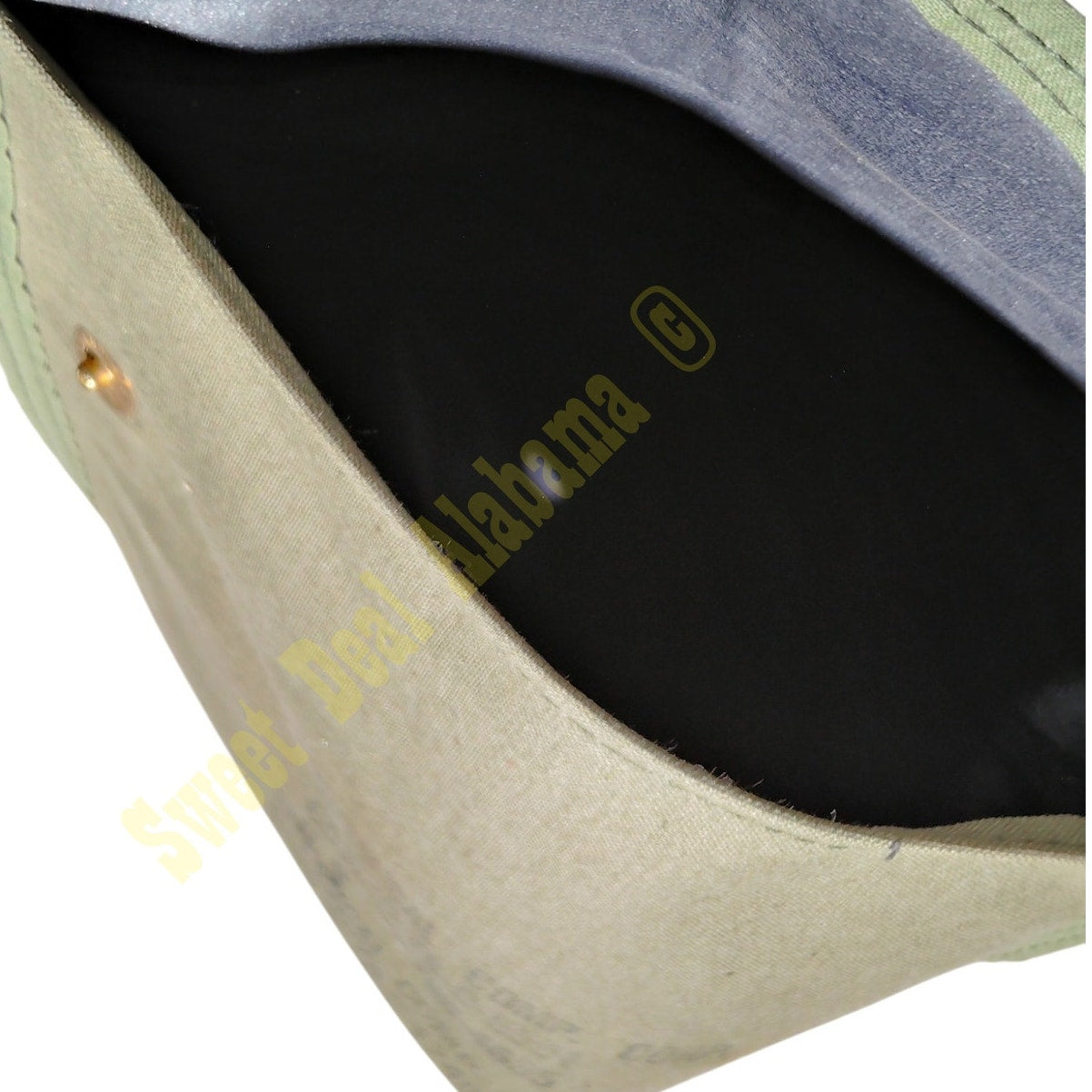 7-1/4" x 7-1/4" Chemical Heating Pad Pouch (Pouch Only) ODG, Vintage 1978