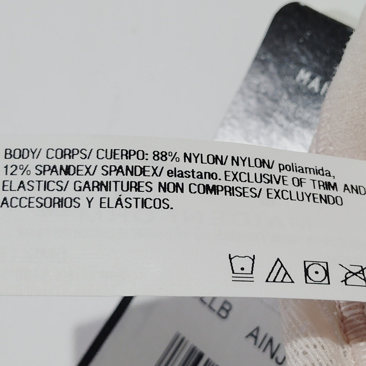 Maidenform All Over Lace Longline Bralette DMSLLB – Modern Dot Sandshell, Medium