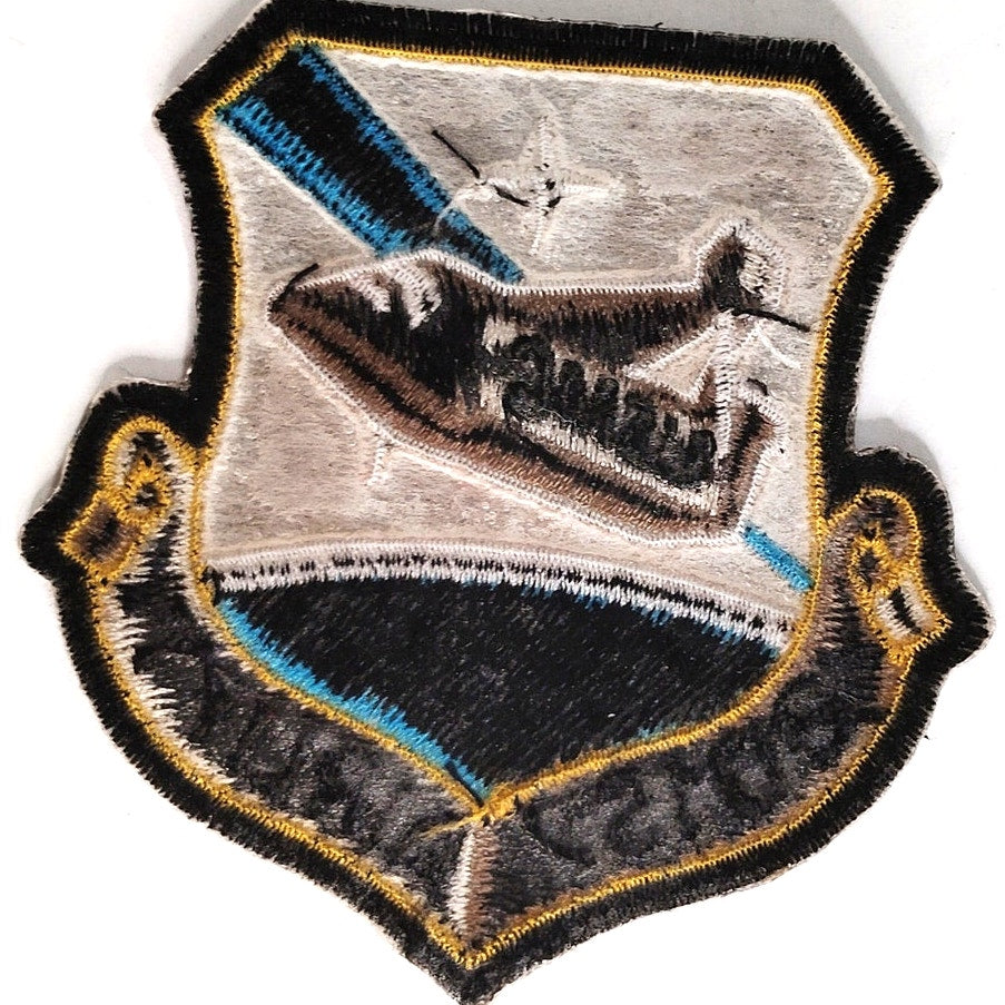 Space Above & Beyond USMC 201st Airlift Squadron Patch 3" × 3" Sew‑On
