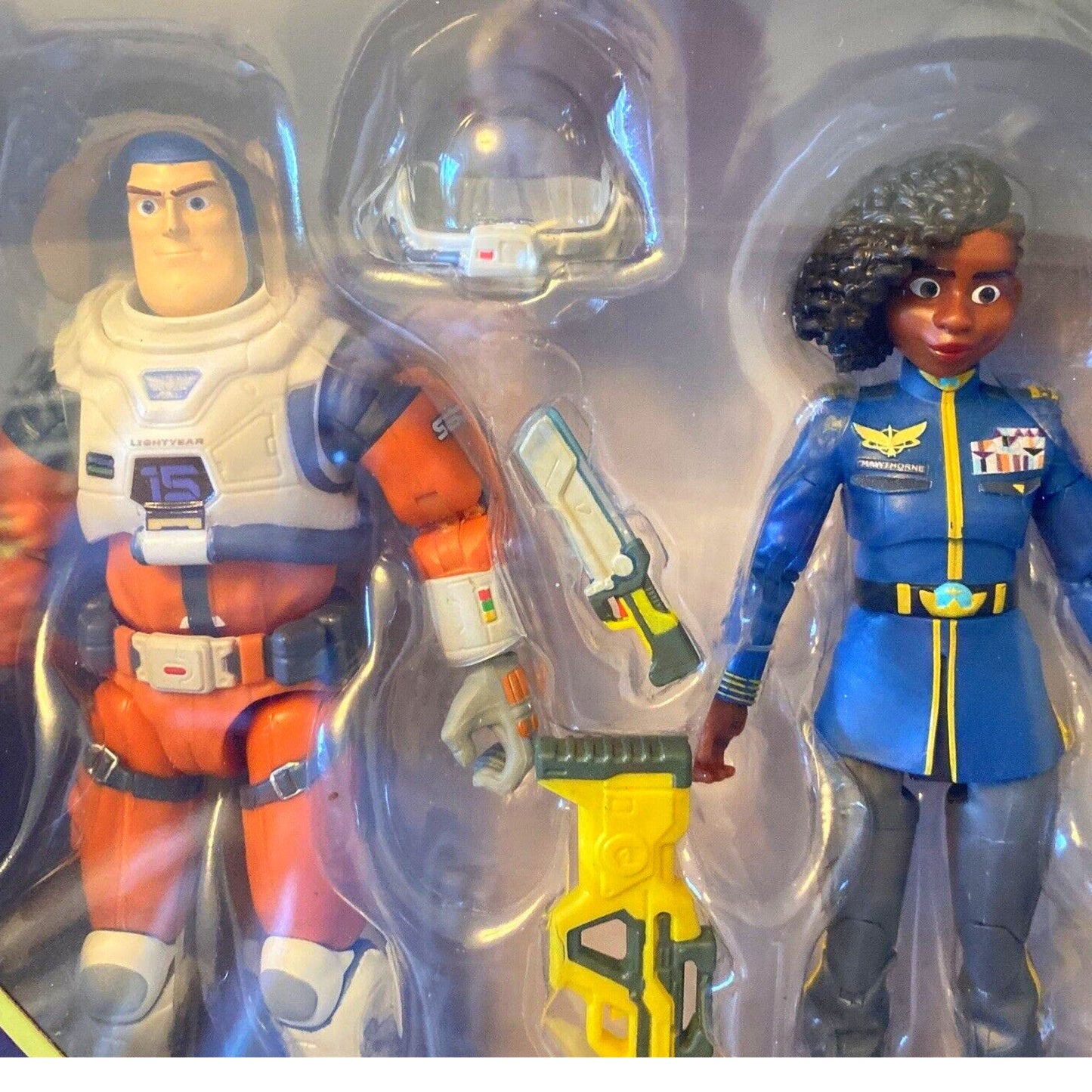 Disney / Pixar Alpha Class Alisha Hawthorne & Buzz Lightyear Action Figures