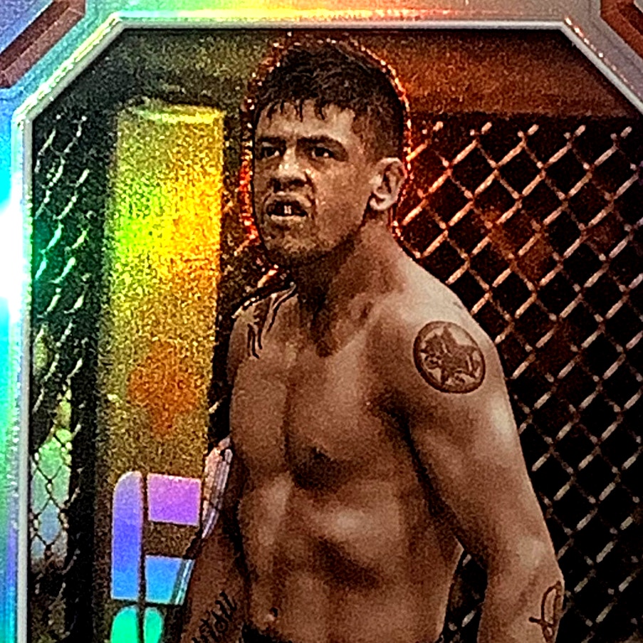 Brandon Moreno, Flyweight, UFC Refractor Card 30, 2024 Topps Chrome UFC, NM+