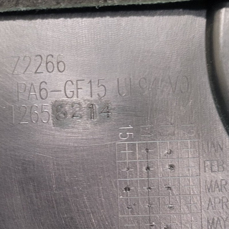 GM Genuine Parts 12658214 Engine Intake Manifold Cover PA6-GF15 Z2266