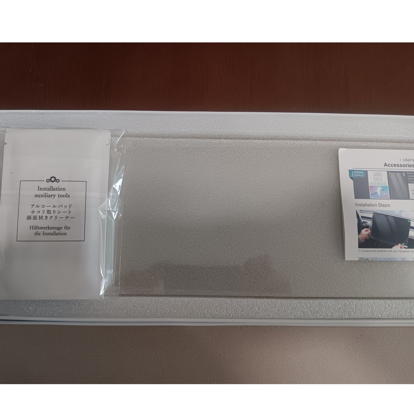 4pcs- Screen Protector for 2023–25 Hyundai Ioniq 6, Fits 12.3" Display & A/C Panel- SE, SEL, Limited