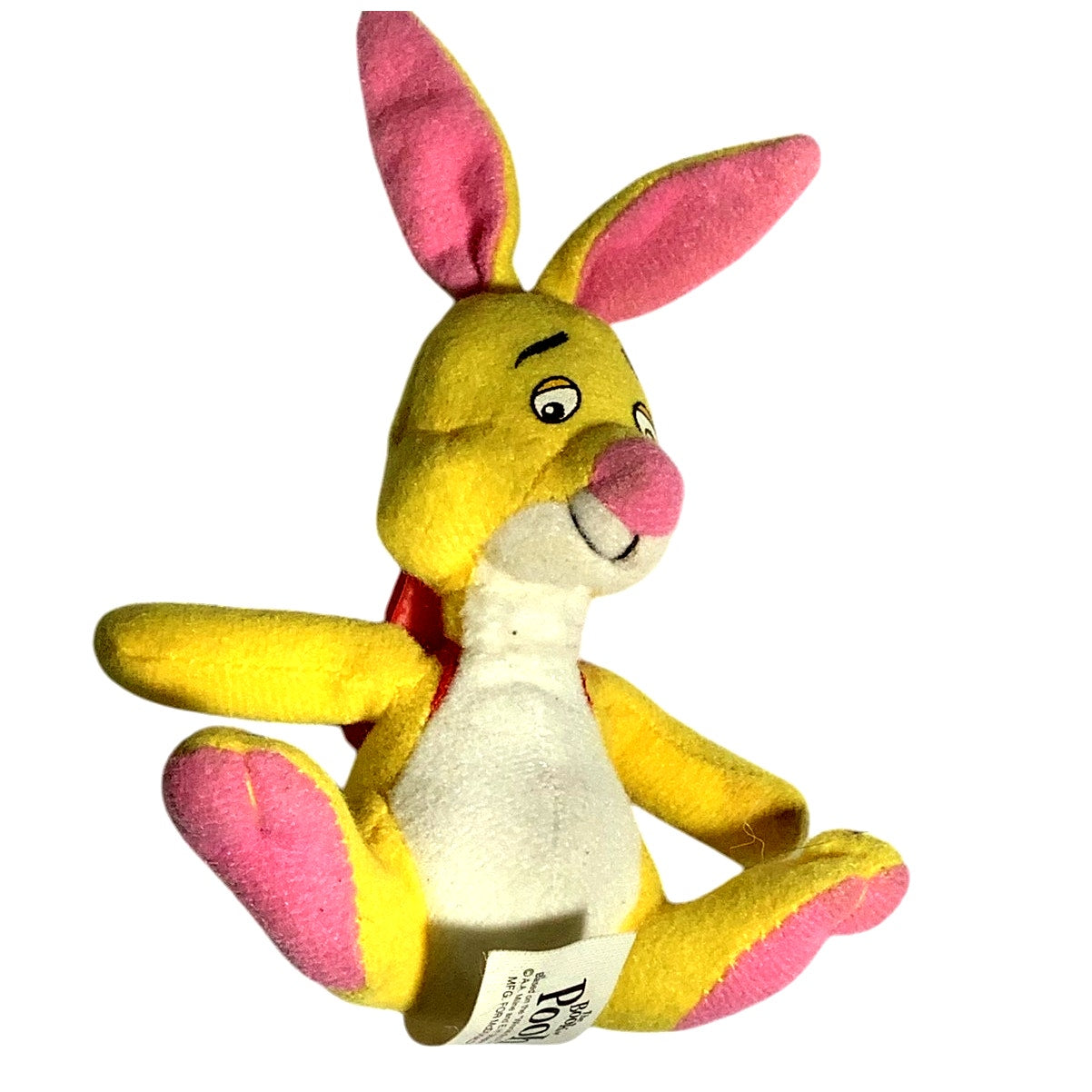 2001 Pooh Rabbit (5"H x 3.75"W). McDonald's Happy Meal Premium Stuffed Toy, EUC
