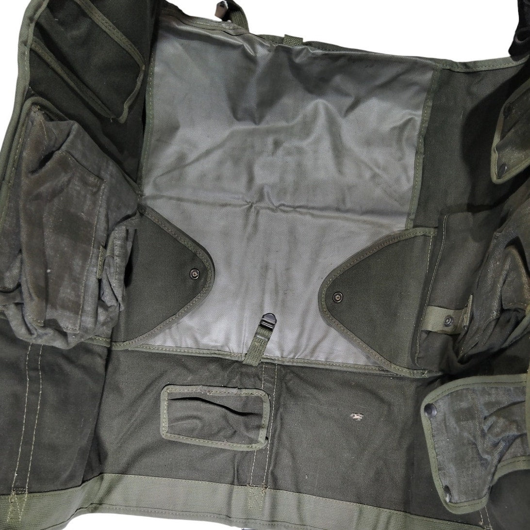U.S. Army CW-206/GR Radio Antenna Canvas Carry Bag 1950s–1960s Era GRC/VRC Series NOS