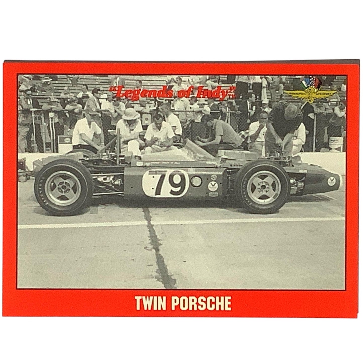 1966 Twin Engine Porsche at Indianapolis 500, 1992 Legends of Indy, Card 94, NM+