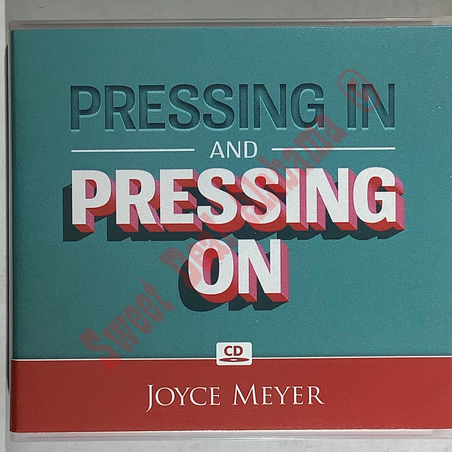 Pressing In and Pressing On, 3-CD Set by Joyce Meyer