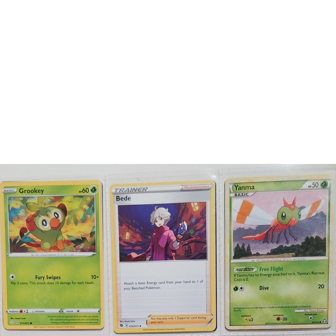 18 Random Pokémon Cards Pictured, Actual Photos Provided