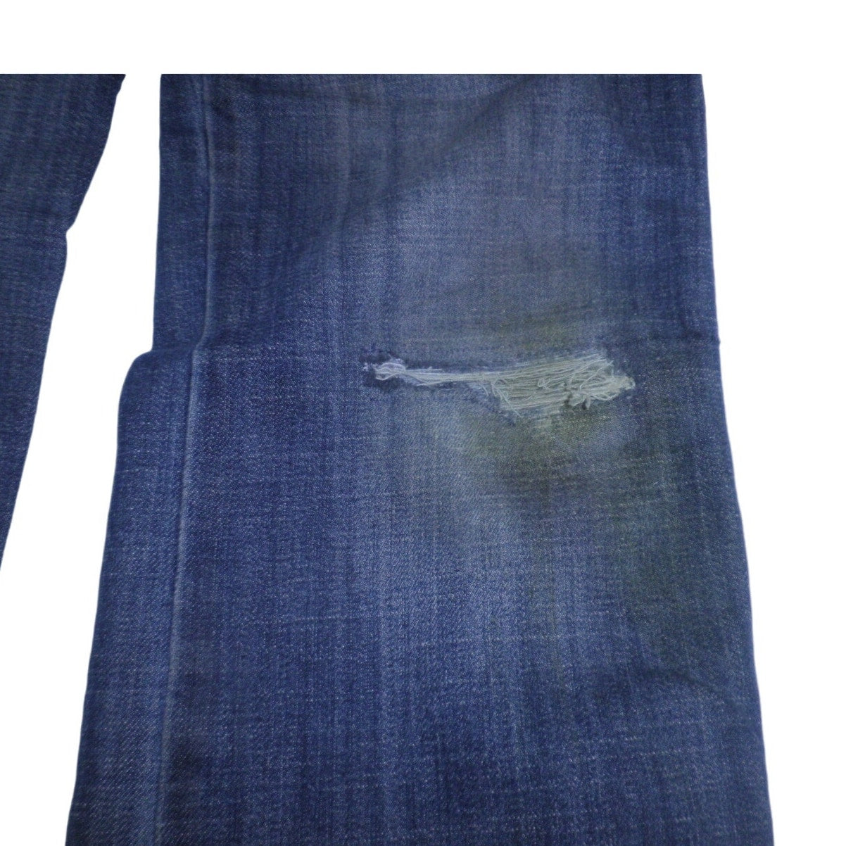 Wrangler Boy's Retro Distressed Relaxed Fit Bootcut Denim Blue Jeans, Size 10R