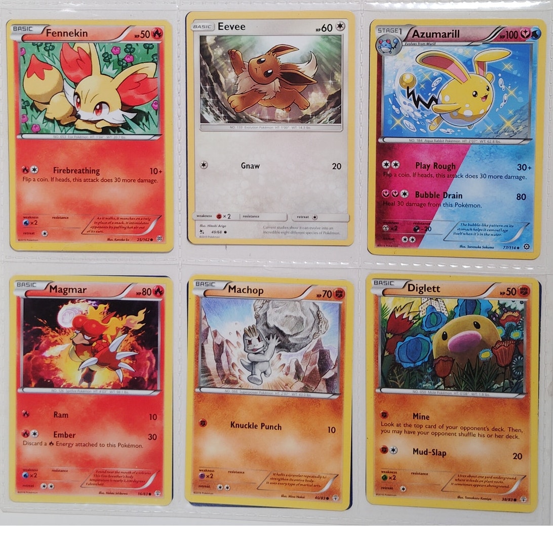 18 Random Pokémon Cards Pictured, Actual Photos Provided